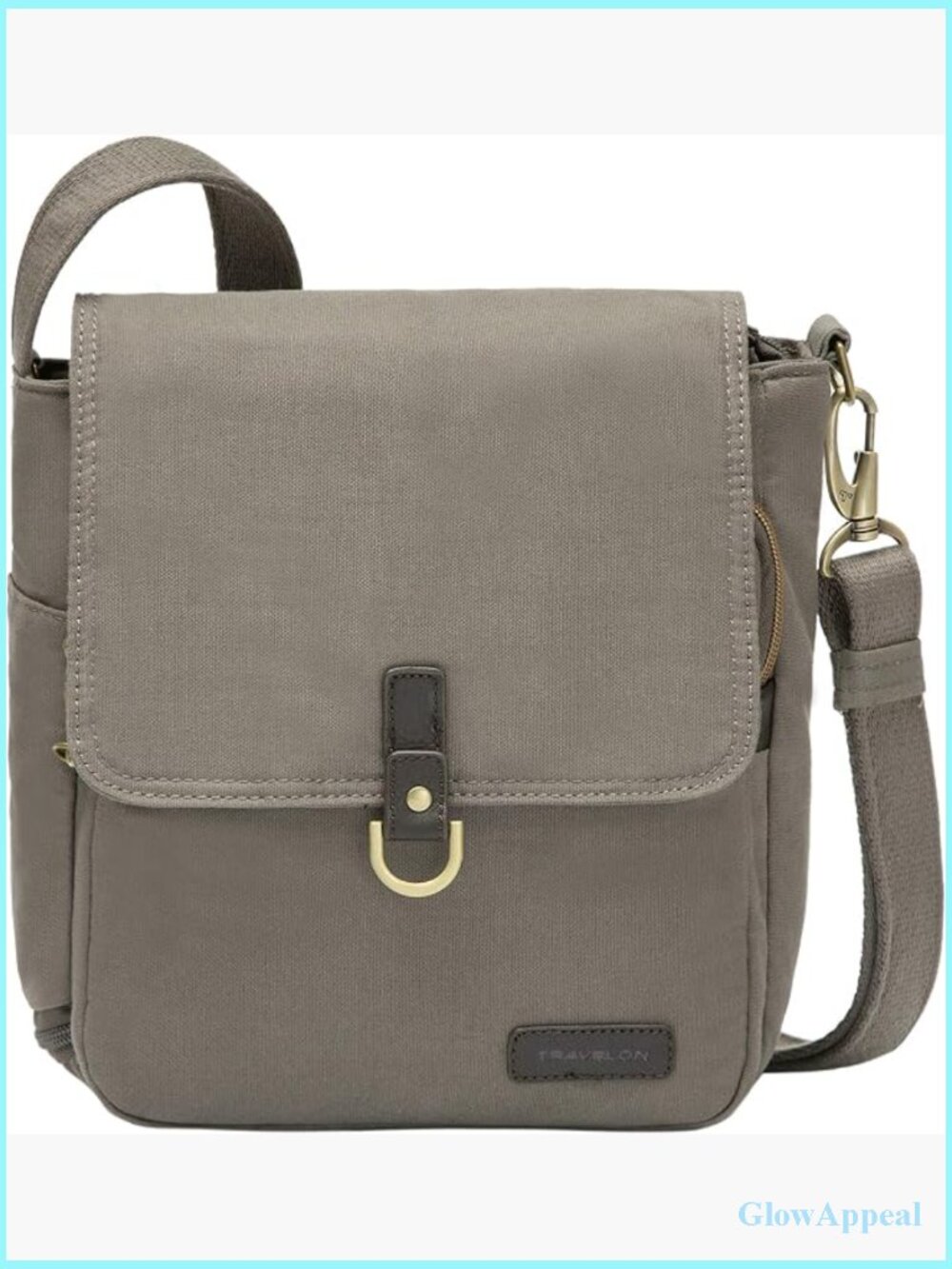 Anti-Theft Courier Tour Bag - Slash-Resistant Travel Crossbody